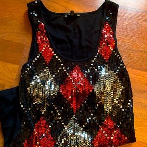 Express Women’s L sequin tank top